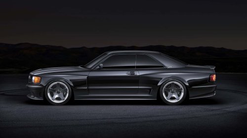 This Classic Mercedes Is Getting An Awesome Widebody, V12 Makeover