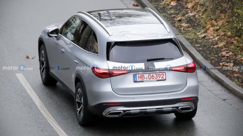 Mercedes GLC erstmals mit Facelift erwischt