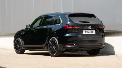 Mazda, Edel und stark: Der Mazda CX-80 mit H&R-Tieferlegungsfedern