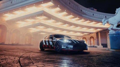Mercedes-AMG GT, La Mercedes-AMG GT Coupé 4 portes est présentée en avant-première avec Brad Pitt