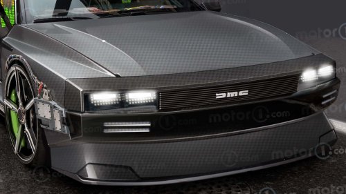 So würde ein DeLorean aus "Zurück in die Zukunft 4" aussehen