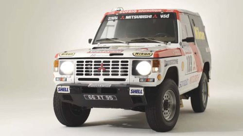 Le premier Mitsubishi Pajero vainqueur du Dakar bénéficie d'une grande restauration