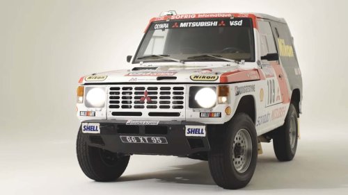 El primer Mitsubishi Pajero ganador del Dakar se restaura (vídeo)