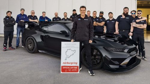 Ford Mustang GTD Crushes Corvette ZR1X's Nürburgring Record With 6:40 Lap