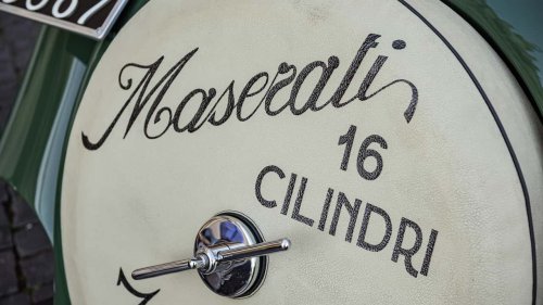 La Maserati V4 Zagato bat des records à Rome