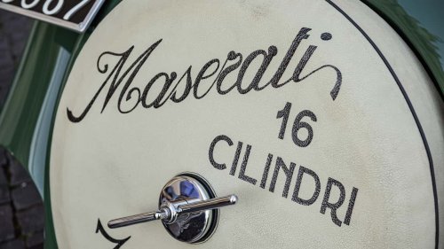 La Maserati V4 Zagato bat des records à Rome