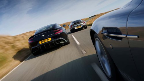The Aston Martin Vanquish Celebrates 25 Years Of Beautiful Speed