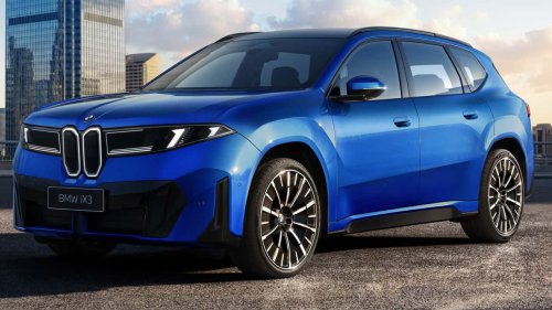 El BMW iX3 para China pierde los tiradores retráctiles de las puertas