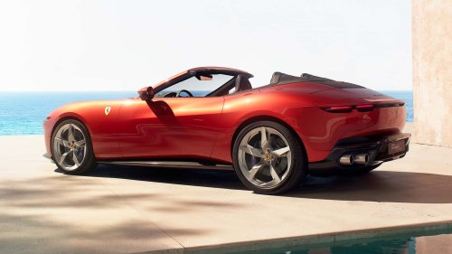Ferrari Amalfi Spider : 640 ch du V8 en plein air