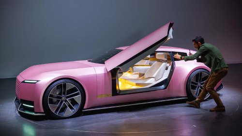 Jaguar's New Extravagant Car Comes Out of Hiding