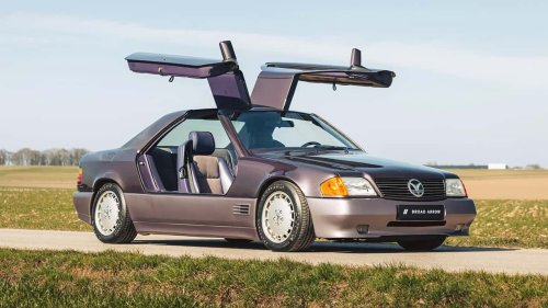 Mercedes-Benz, Cuando el Mercedes-Benz Coupé de los años 80 tenía alas de gaviota