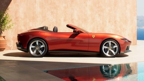 Ferrari Amalfi Spider : 640 ch du V8 en plein air