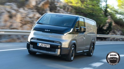 Le Kia PV5 Cargo est le nouveau véhicule utilitaire International de l'Année 2026