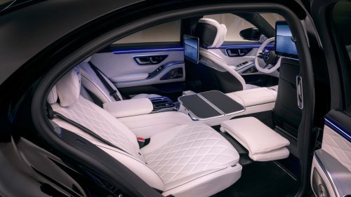 El lujoso interior del Mercedes-Benz Clase S 2026