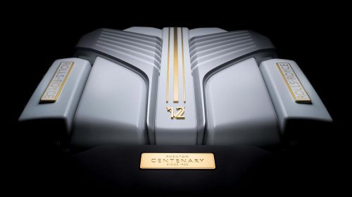 La Rolls-Royce Phantom du centenaire est entièrement en or 24 carats
