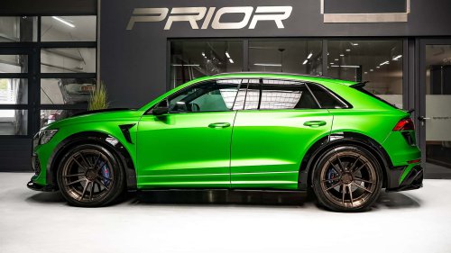 Prior-Widebody und mehr an diesem sehr grünen Audi RS Q8