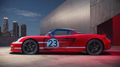 Porsche, Porsche Carrera GT, Alles auf Rot: Porsche Carrera GT bekommt Salzburg-Design