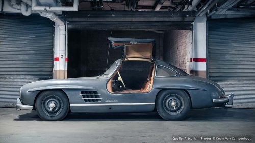 Mercedes, Dieser 70 Jahre alte Mercedes 300 SL punktet mit Patina