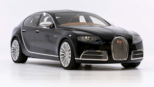 Bugatti, La berlina olvidada de Bugatti resurge con un motor W16 sobrealimentado