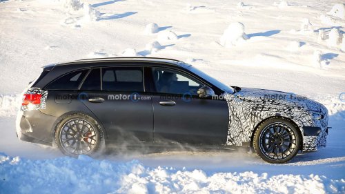 Mercedes, Mercedes-AMG C 43 (2026): Facelift erstmals erwischt