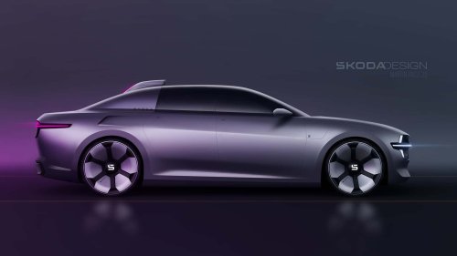 Skoda, Skoda's Imaginary New Sedan Looks So Good You'll Wish It Existed
