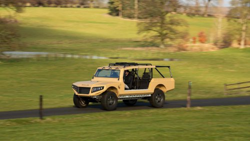 Vergessene Studien: Der englische Hummer, der nie in Serie ging