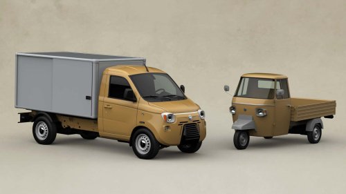 Caselani convierte una Piaggio Ape en una furgoneta retro impresionante
