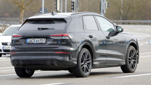 Audi Q4 e-tron (2026): Facelift zeigt sich fast ungetarnt