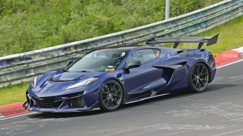 Corvette 'Zora' dalam Kamuflase Terlihat seperti ZR1