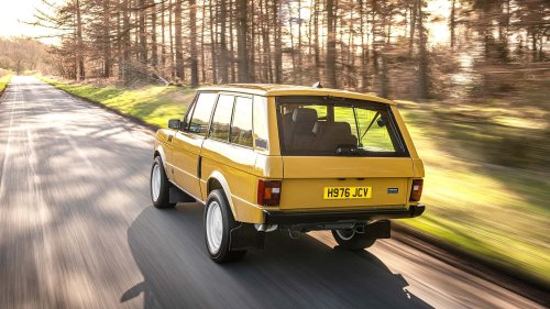 Range Rover, Rover, SuperCar, This Range Rover Restomod Packs A Corvette V8—And Costs More Than a Supercar