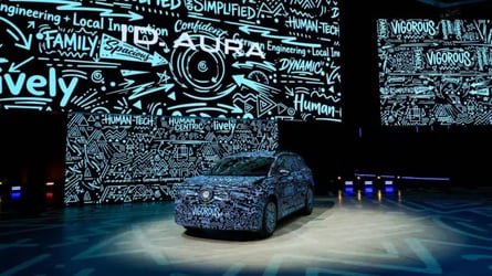 Les premières photos du SUV électrique chinois de Volkswagen et Xpeng