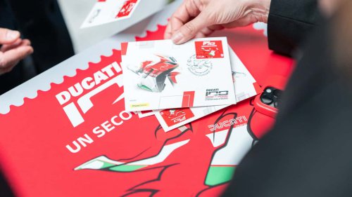 Un nuevo sello celebra el centenario de Ducati
