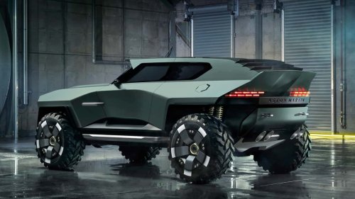 Aston Martin a conçu un SUV V12 musclé pour le nouveau jeu Call of Duty