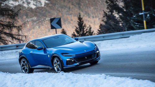 Ferrari Is Cooking Up A Hotter V12 SUV With A Meaner Purosangue