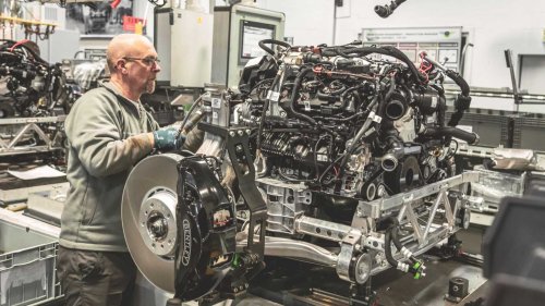 Le centre technique où sont conçues les voitures de luxe de demain