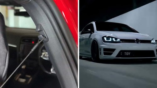 ‘Trying It On the MK8:’ VW Golf Driver Figures Out What Seat Hooks Are For. It’s Not What You Think