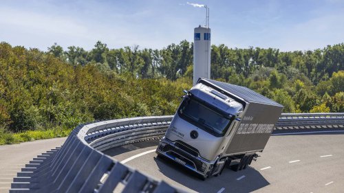 Le camion à hydrogène Mercedes-Benz NextGenH2 Truck en route vers la production