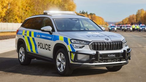 Skoda, Skoda Kodiaq, Tschechische Polizei bekommt neue Skoda Kodiaq RS