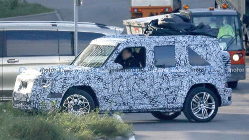 Mercedes, Sensation: Baby G von Mercedes erstmals als Erlkönig erwischt
