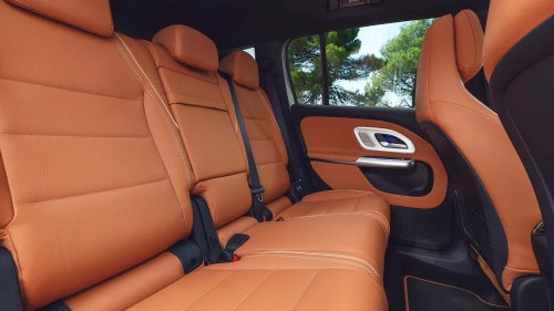 Nouvelle Mercedes GLB (2026), l'intérieur et le coffre