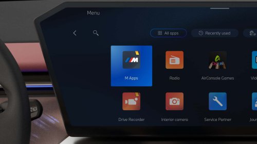 BMW M présente de nouvelles applications de conduite et de divertissement