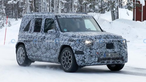 Mercedes, Kleiner Mercedes G zeigt sich erneut als Erlkönig
