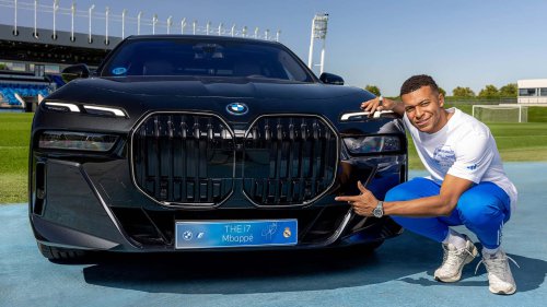 Kylian Mbappé et ses équipiers du Real ont reçu leurs nouvelles BMW