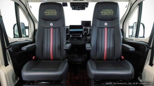 Offizieller Star-Wars-Camper: Darth Vaders Todesstern auf Rädern