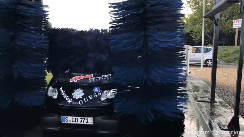 Ford, 'I'm Not Getting Back In:' Man Storms Into Car Wash. Then He Calls Out Workers for Letting Ford Go In Front and Damage His Car