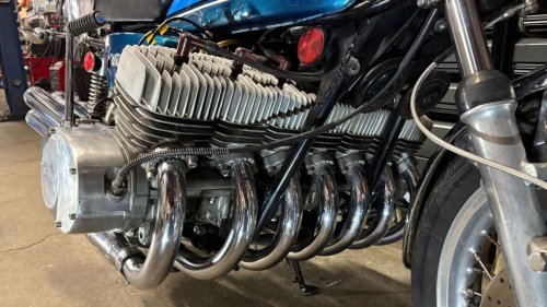 Ini Dia Motor Kawasaki 7 Silinder Dua-Tak