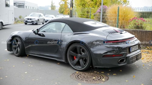 Porsche, Porsche 911, Porsche 911 Turbo, Touring, Porsche 911 Turbo Touring Cabrio (2026) als Erlkönig erwischt