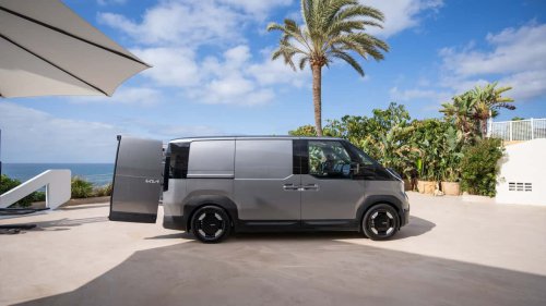 Du monospace au fourgon en quelques secondes. Voici le Kia PV5 Crew Van