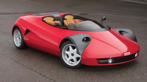 El Ferrari que provenía de otra dimensión