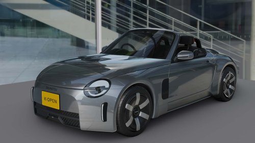 The Daihatsu K-Open Hints at Affordable RWD Sports Car